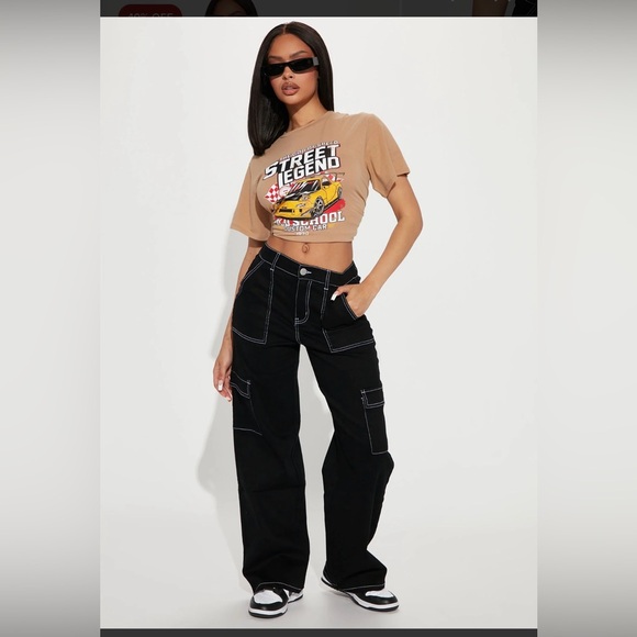 Plus Size Cargo Pants Size 15 - Picture 4 of 6